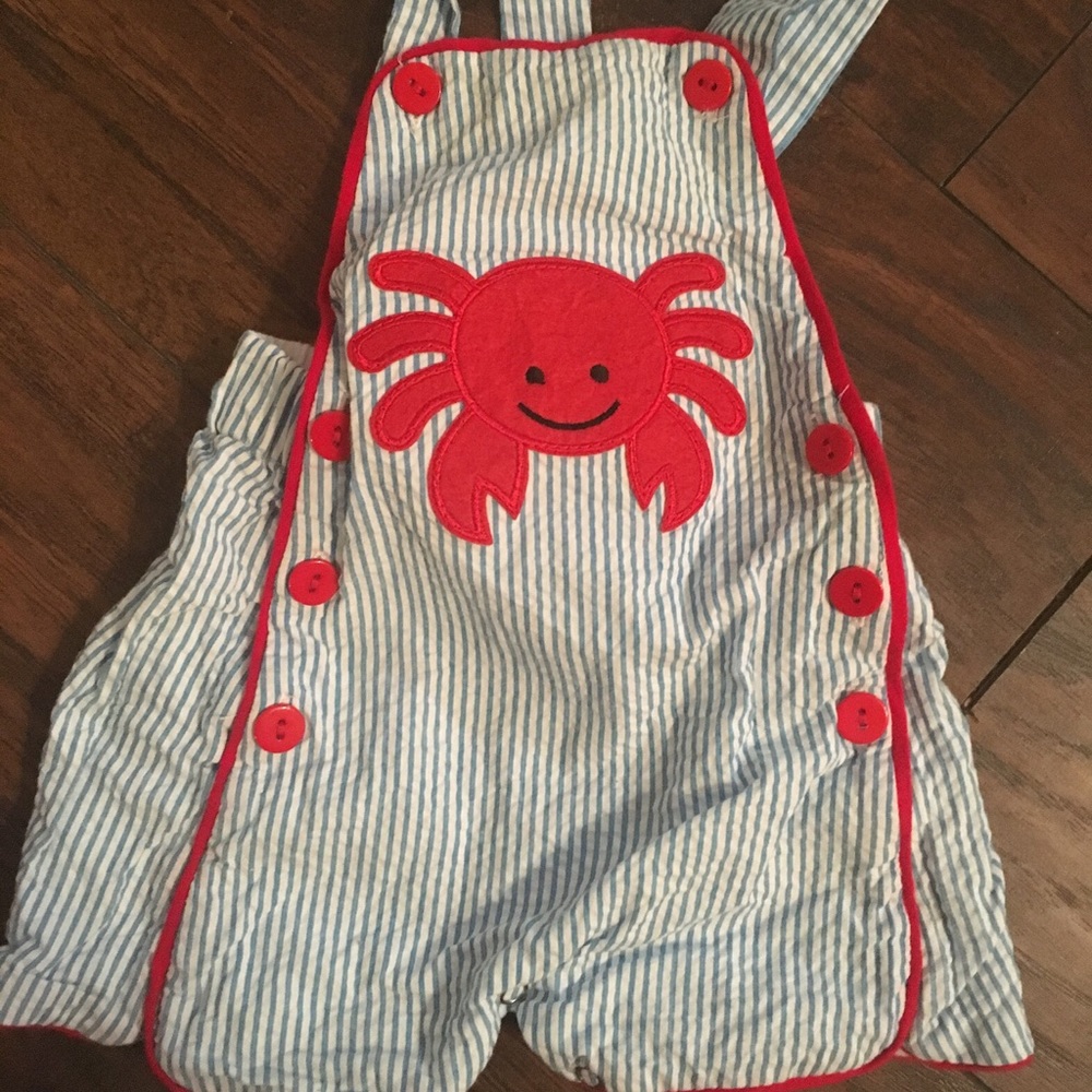 Boutique boys romper